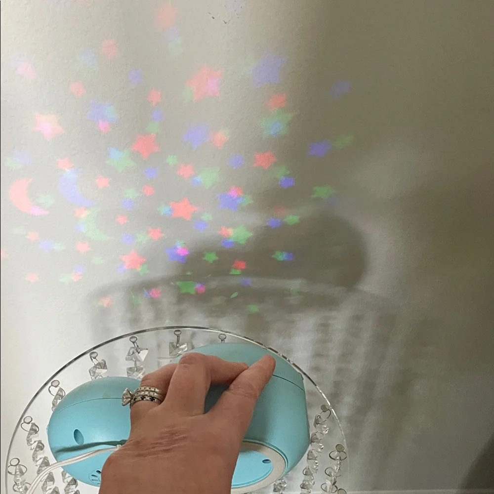 Blue Star Projector aromatherapy Night Light
